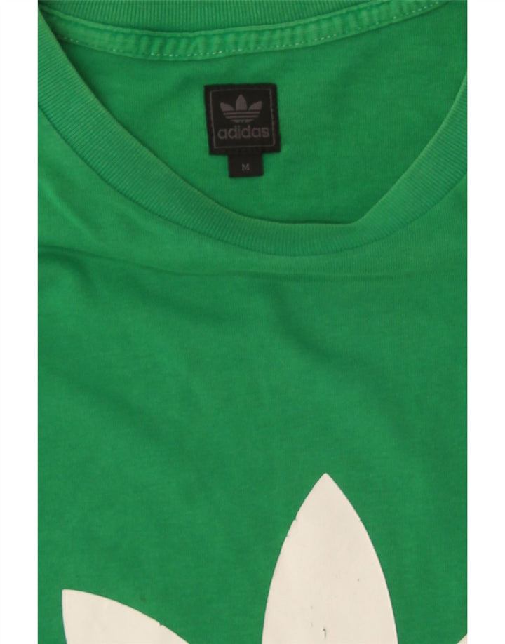 Ανδρικό γραφικό T-Shirt Adidas Top Μεσαίο πράσινο