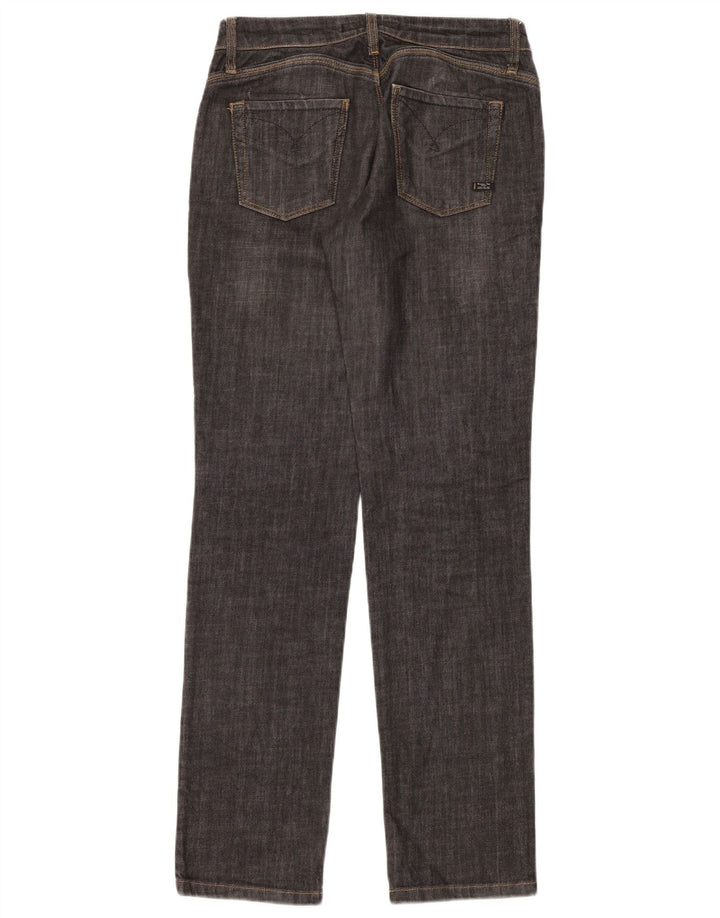 Massimo Dutti Γυναικείο ίσιο τζιν W31 L34 Navy Blue Cotton