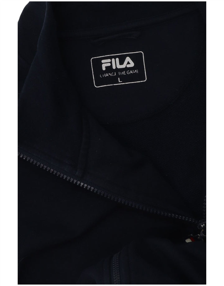 Ανδρική φόρμα Fila Top Jacket Μεγάλο Navy Blue ριγέ