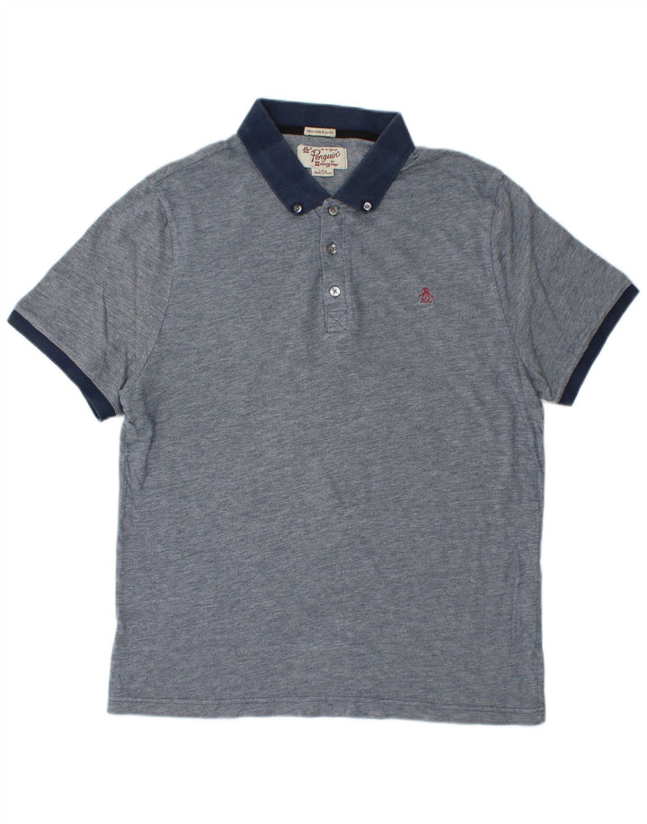PENGUIN Ανδρικό μπλουζάκι Polo Heritage Slim Fit Large Navy Blue