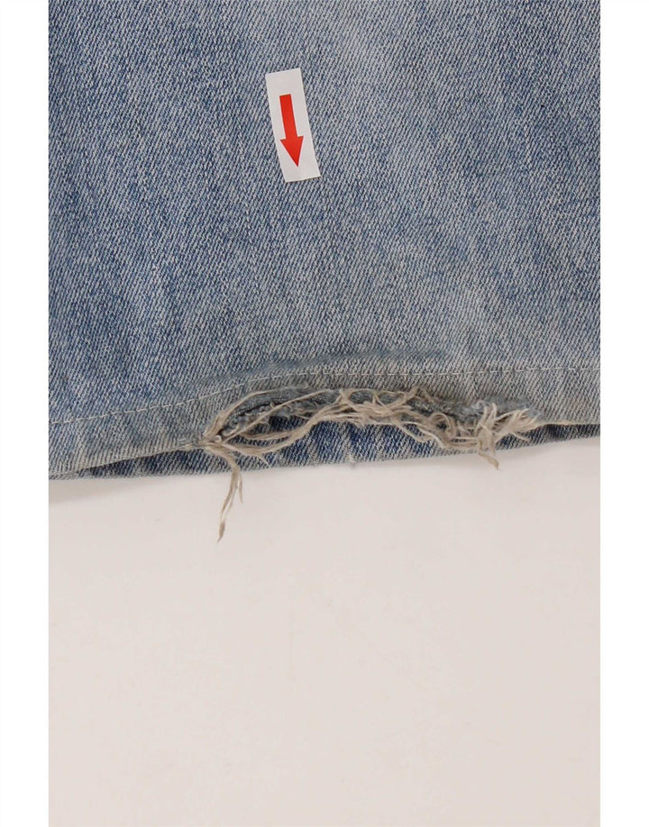 Levi's Mens 503 Distressed Straight Jeans W32 L33 Blue