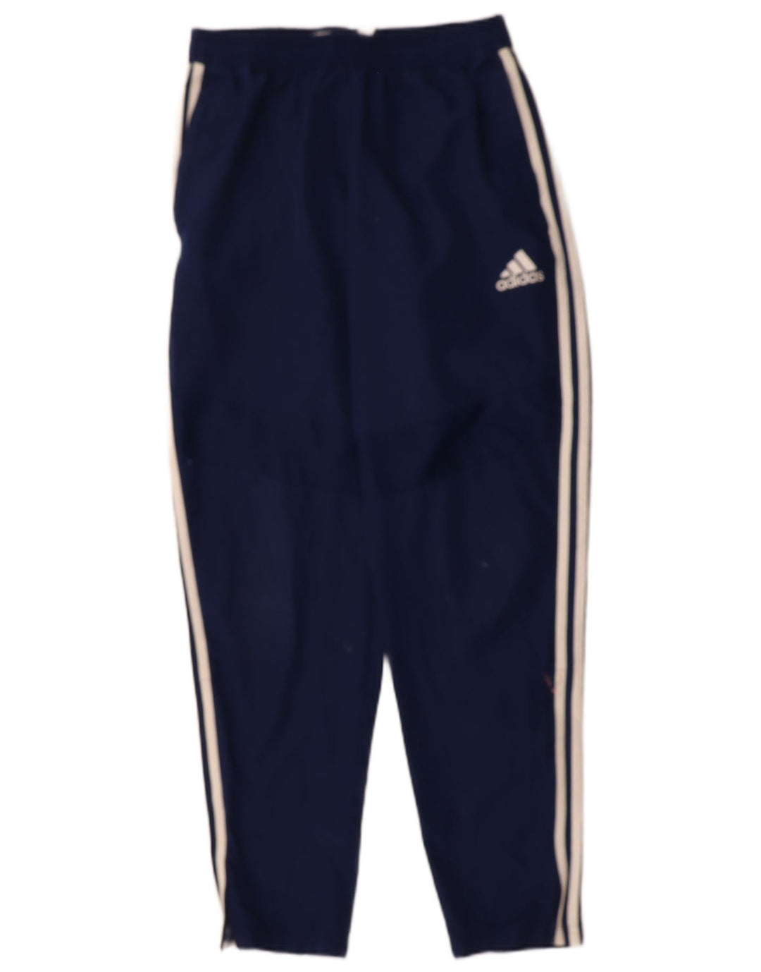 ADIDAS Mens Tracksuit Trousers Medium  Navy Blue Polyester