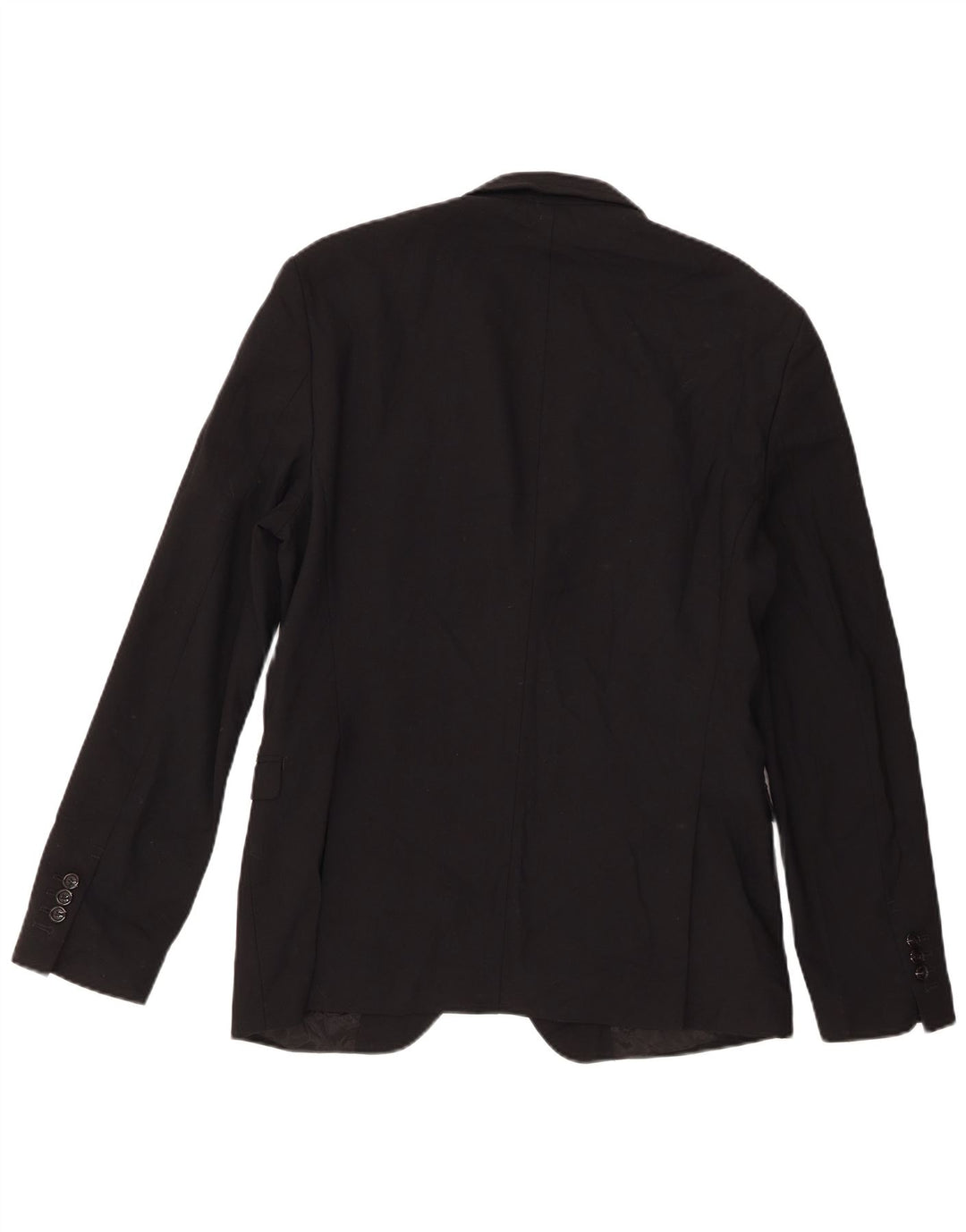 Zara Ανδρικό μπουφάν σακάκι με 2 κουμπιά EU 52 3XL Μαύρο πολυεστέρα