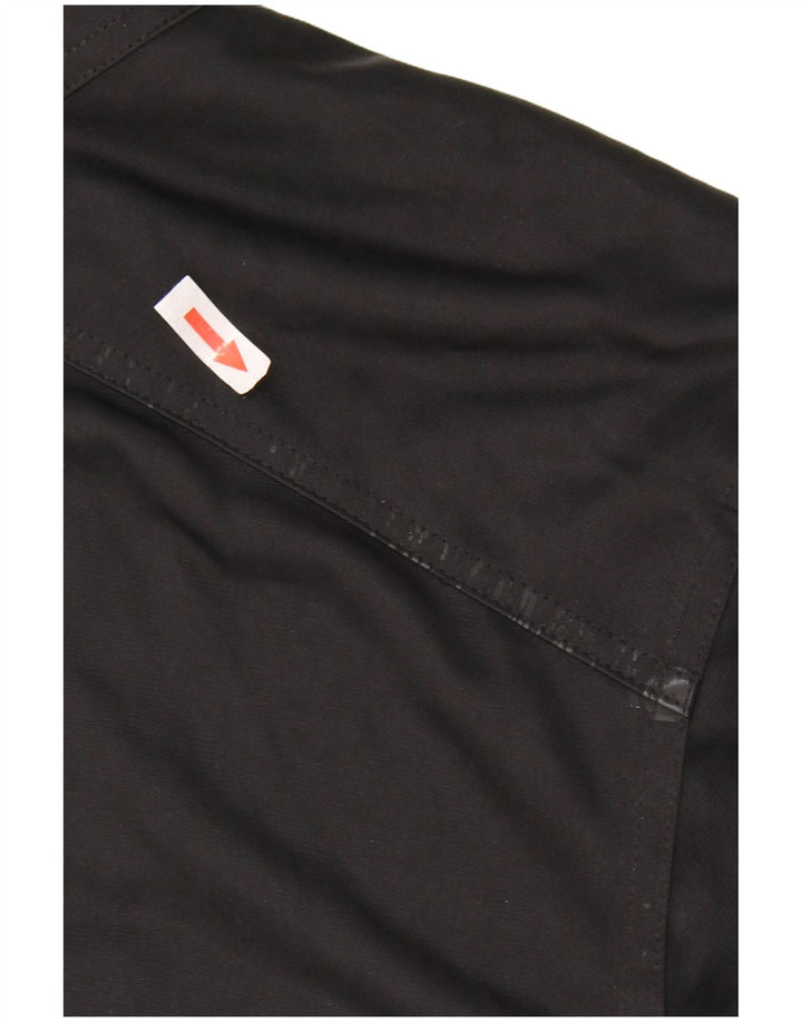 Γυναικεία αθλητική φόρμα ADIDAS Oversized με κουκούλα Top Jacket UK 14 Large Black