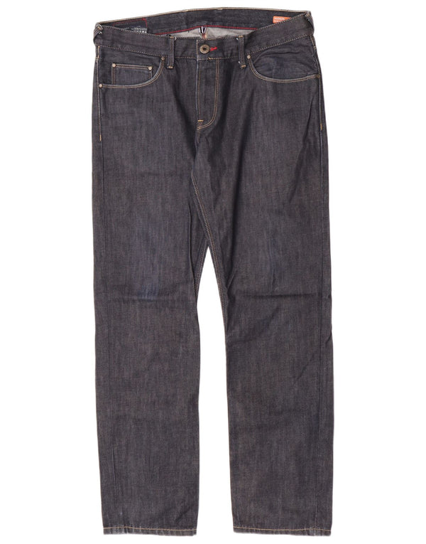 Tommy Hilfiger Ανδρικό Hudson Slim Jeans W34 L30 Navy Blue Cotton