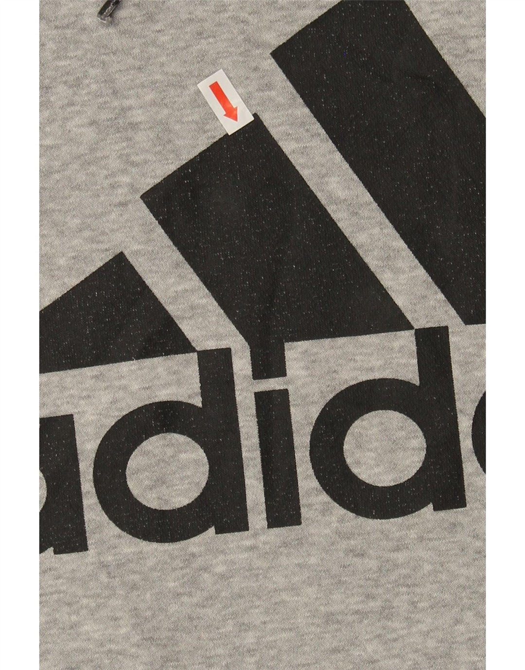 ADIDAS Mens Graphic Hoodie Jumper Medium Grey Cotton Vintage Adidas and Second-Hand Adidas from Messina Hembry 