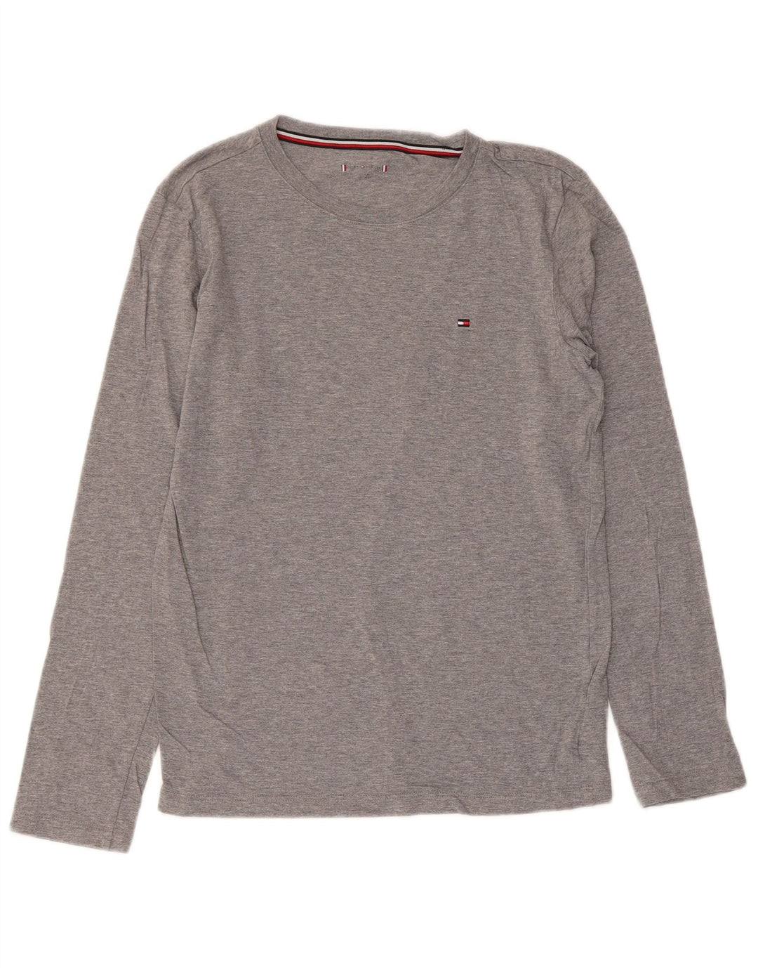 Tommy Hilfiger Boys Top Μακρυμάνικο 12-13 ετών Γκρι Βαμβακερό
