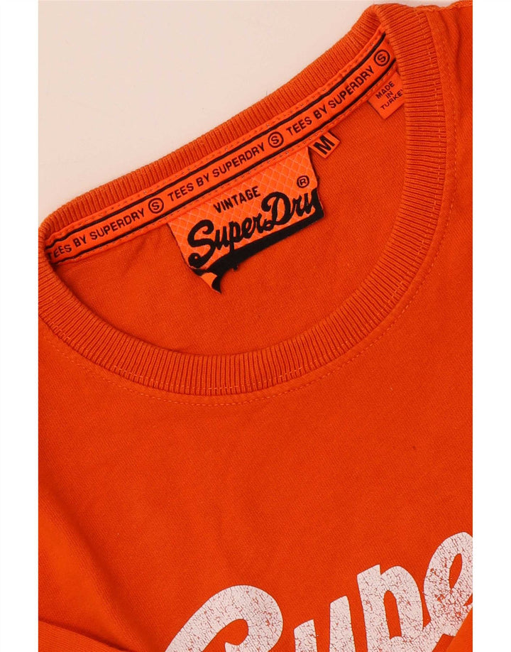 Ανδρικό γραφικό T-Shirt Superdry Top Medium Orange