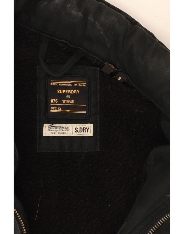 Ανδρικό Military Jacket με κουκούλα Superdry UK 36 Small Black