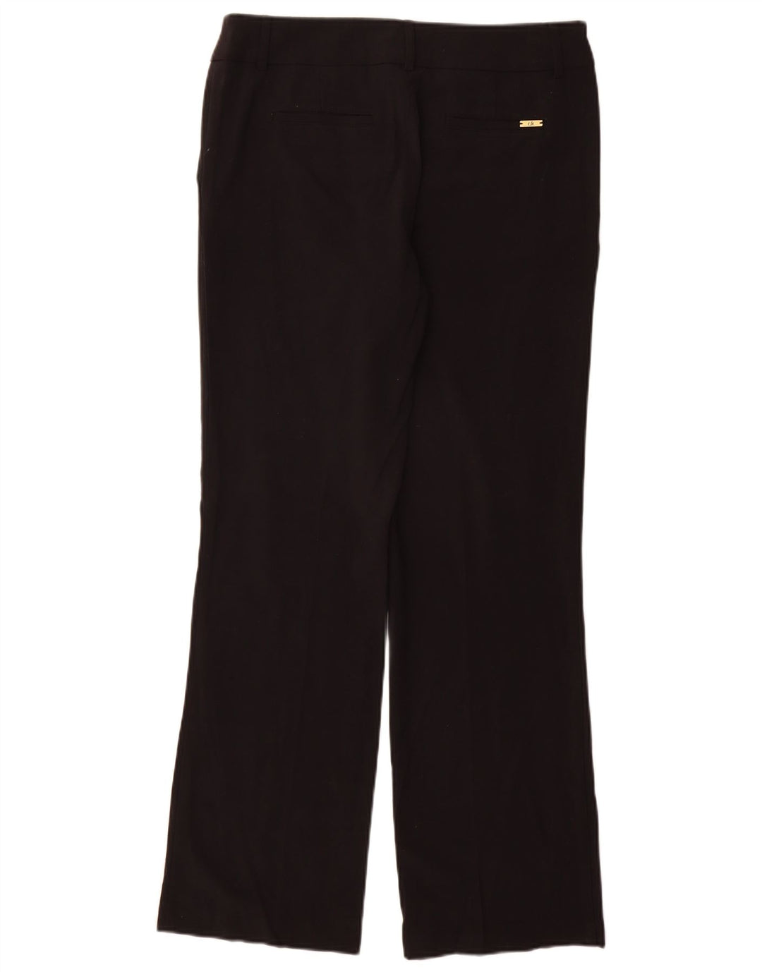 Calvin Klein Γυναικείο Bootcut Casual Παντελόνι US 8 Medium W28 L32 Μαύρο