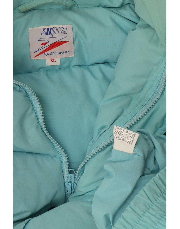 Ανδρικό μπουφάν με επένδυση UK 42 XL Blue Polyester