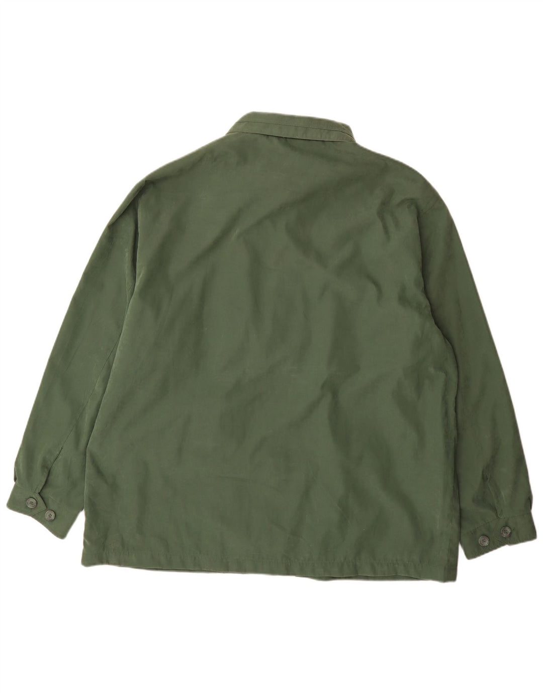 Vintage Ανδρικό Utility Jacket UK 50 5XL Green Polyester
