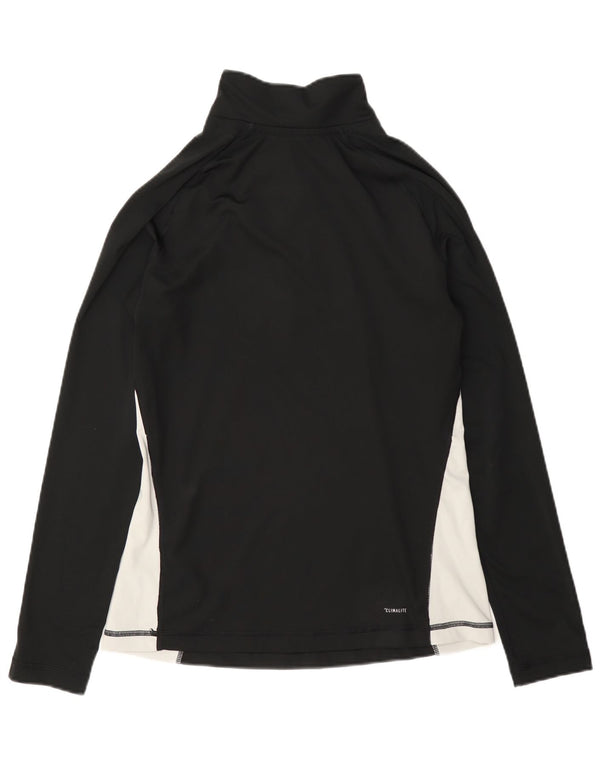 Γυναικεία φόρμα φόρμας Adidas Graphic Pullover Top UK 12/14 Medium Black