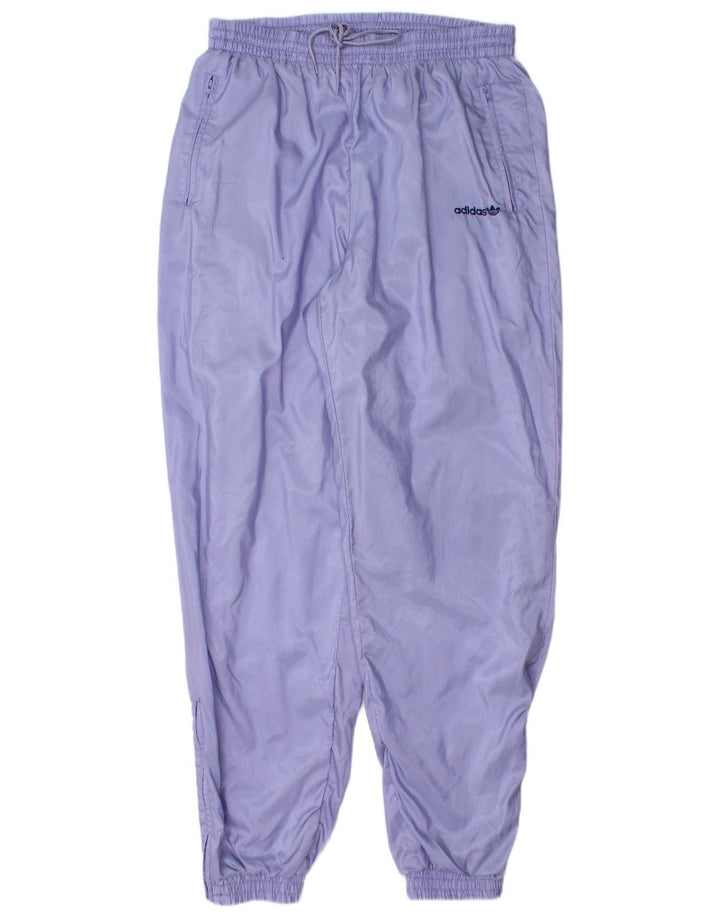 Adidas Boys Tracksuit Trousers Joggers 14-15 Years Purple