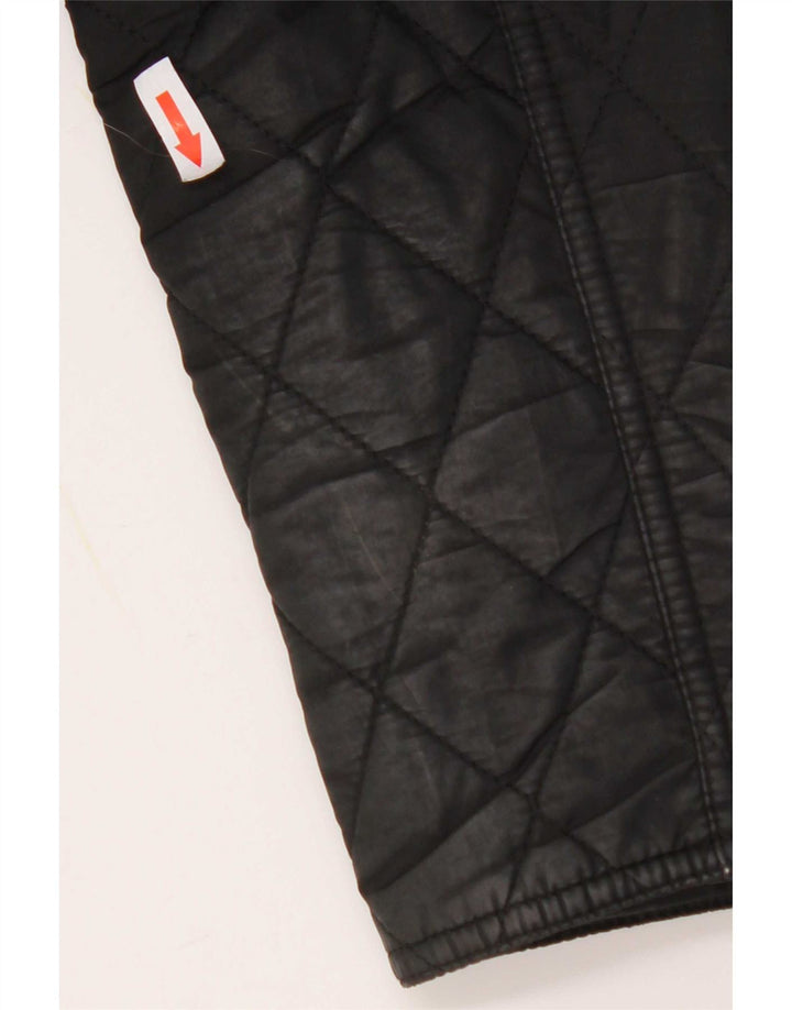 Barbour Γυναικείο Καπιτονέ Μπουφάν Parka UK 12 Μεσαίο Μαύρο