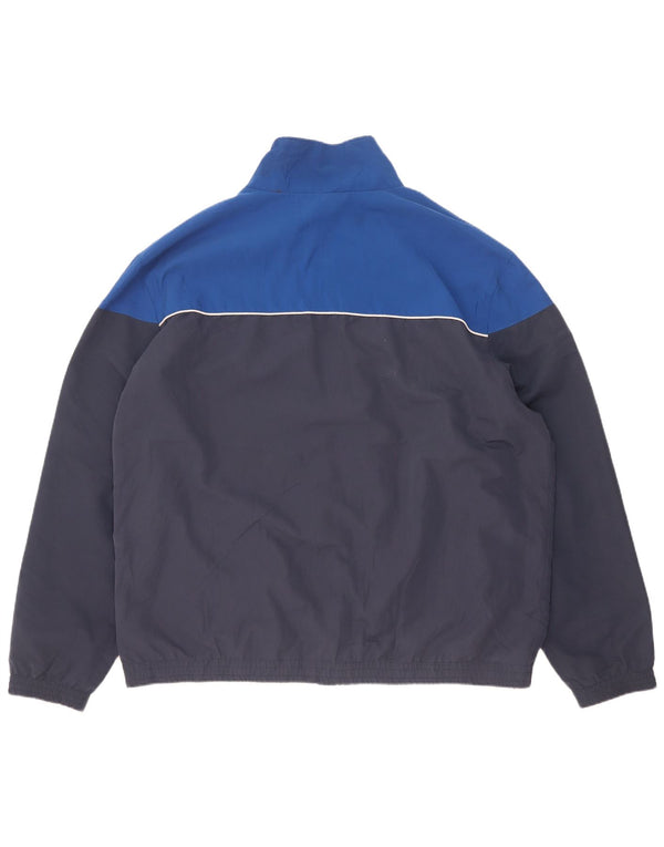 Ανδρική αθλητική φόρμα Atlas For Men Top Jacket 2XL Navy Blue Colourblock