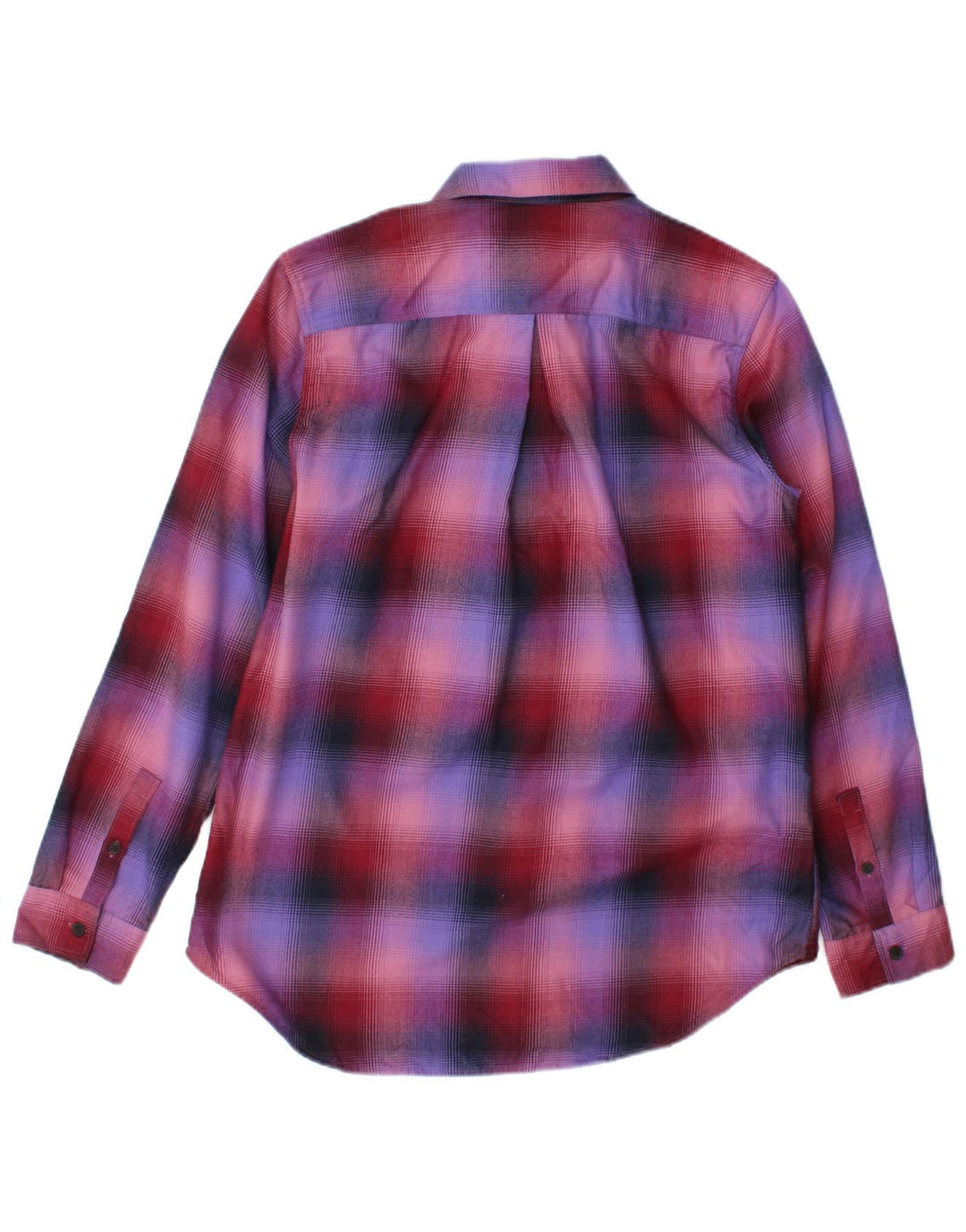 Eddie Bauer Γυναικείο πουκάμισο Classic Fit Flannel UK 14 Medium Purple Check