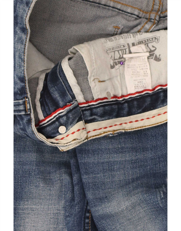 Γυναικείο Slim Jeans Levi's W29 L32 Blue Cotton