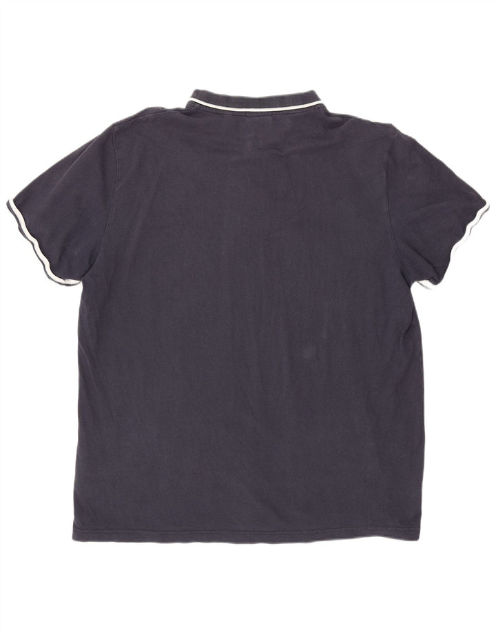 Ανδρικό μπλουζάκι Gant κανονικό polo 3XL Navy Blue από βαμβάκι