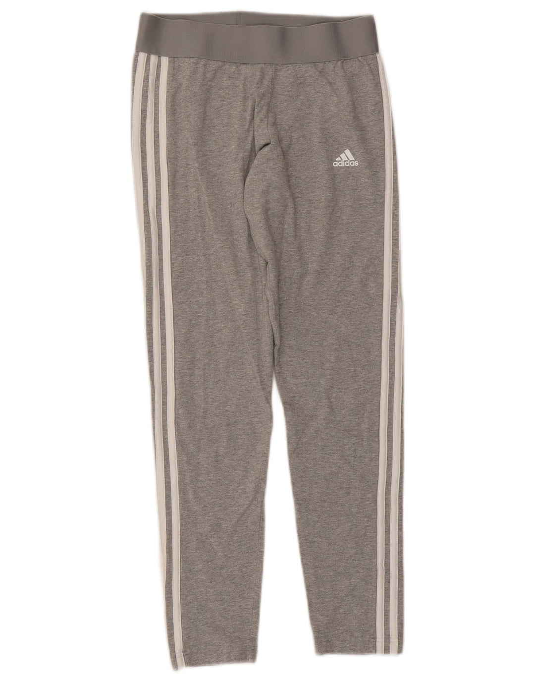 Γυναικείο κολάν Adidas UK 12/14 Μεσαίο γκρι βαμβακερό