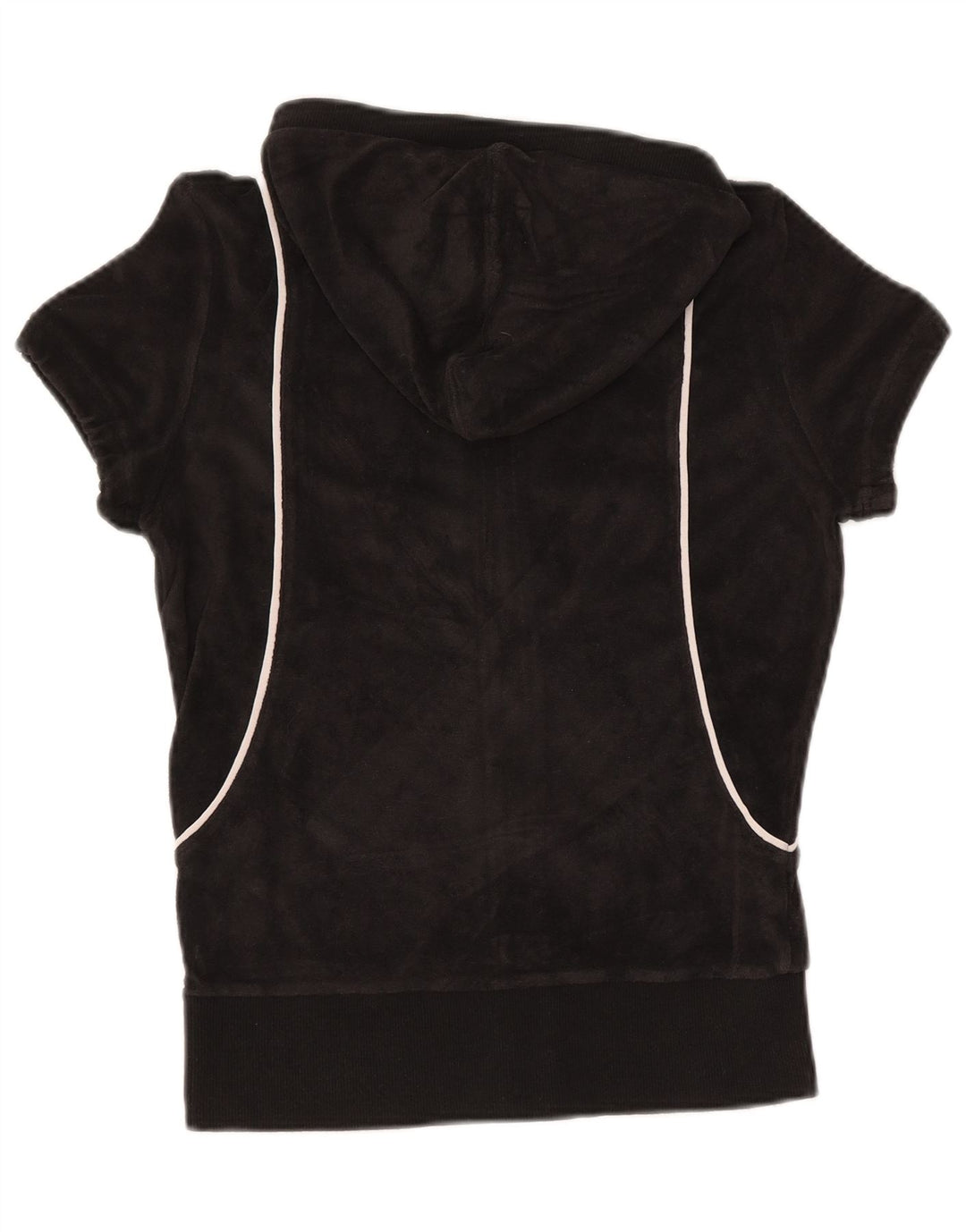 Γυναικείο κοντομάνικο κουκούλα κουκούλα PUMA 12 UK 12 μαύρο