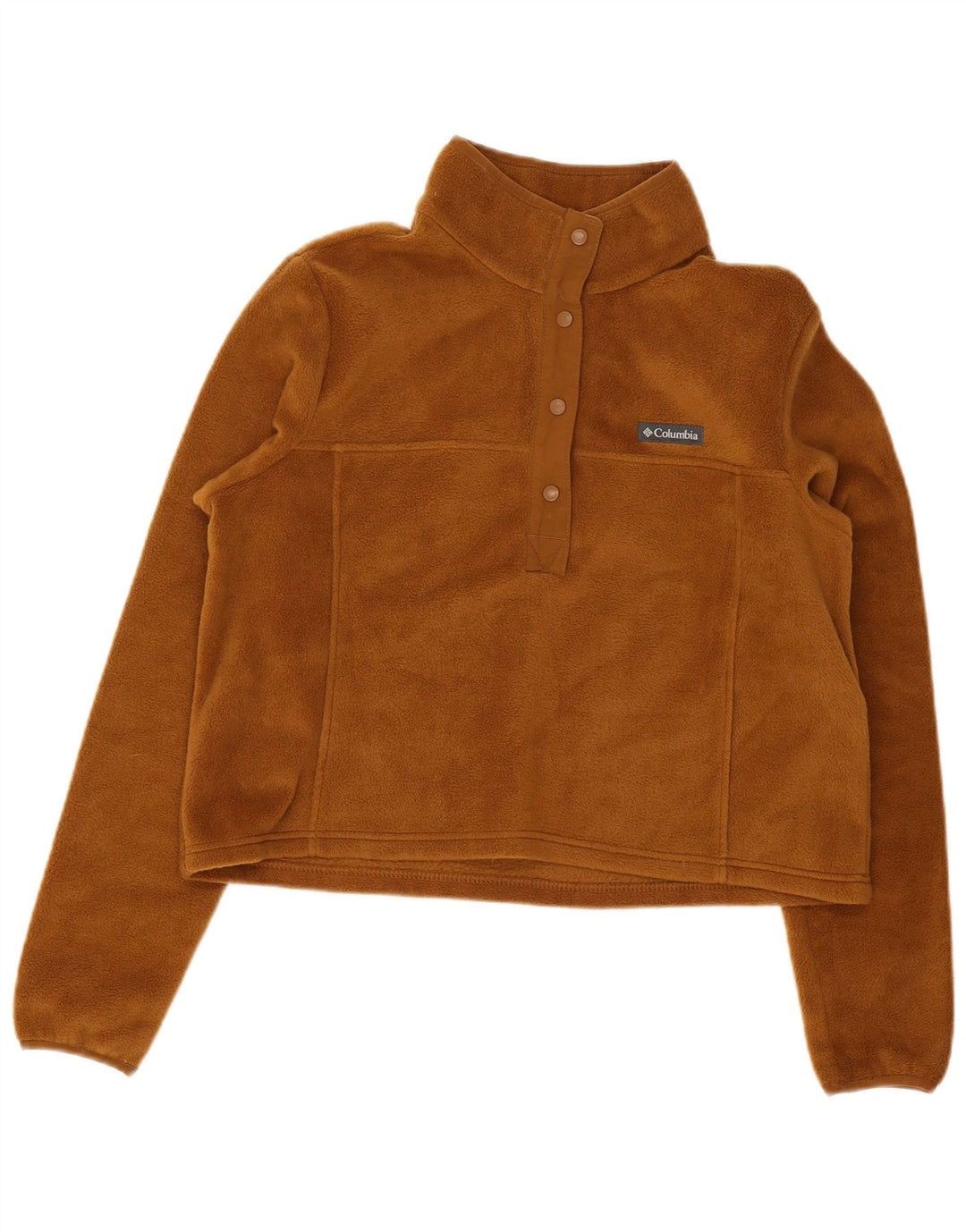 Columbia γυναικείο κουμπάκι με λαιμό Fleece άλμα UK 16 Μεγάλο μπεζ πολυεστέρας