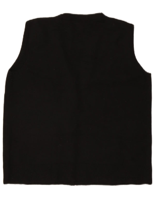 Marks & Spencer Γυναικείο Αμάνικο πουλόβερ UK 12 Medium Black
