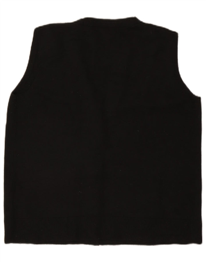 Marks & Spencer Γυναικείο Αμάνικο πουλόβερ UK 12 Medium Black
