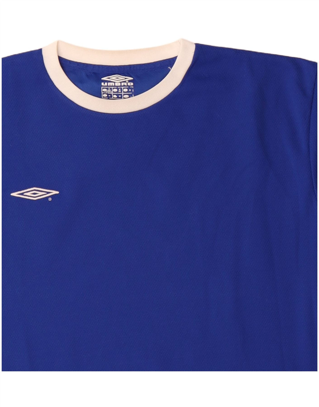 Ανδρικό T-Shirt Umbro Top Medium Blue Polyester