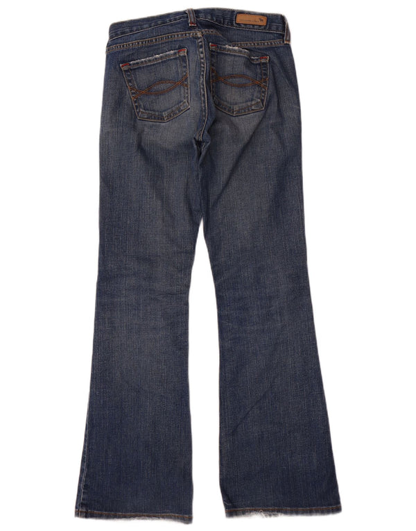 Abercrombie & Fitch Γυναικεία Bootcut Τζιν US 0 XS W28 L30 Μπλε βαμβακερό