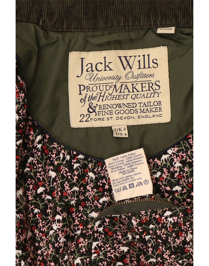 Γυναικείο καπιτονέ μπουφάν JACK WILLS UK 8 Small Khaki Nylon