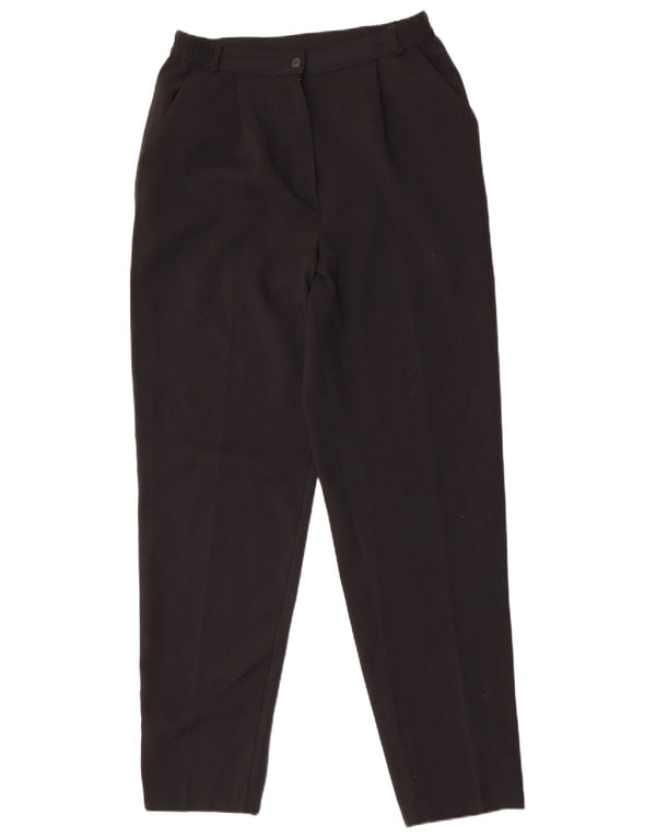 Marks & Spencer Γυναικείο Ψηλόμεσο Παντελόνι UK 10 Small W30 L31 Μαύρο
