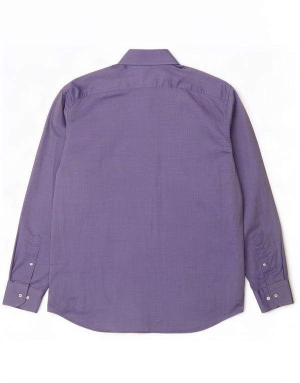 Ανδρικό πουκάμισο Hugo Boss Regular Fit Size 46 18 2XL Μπλε βαμβακερό