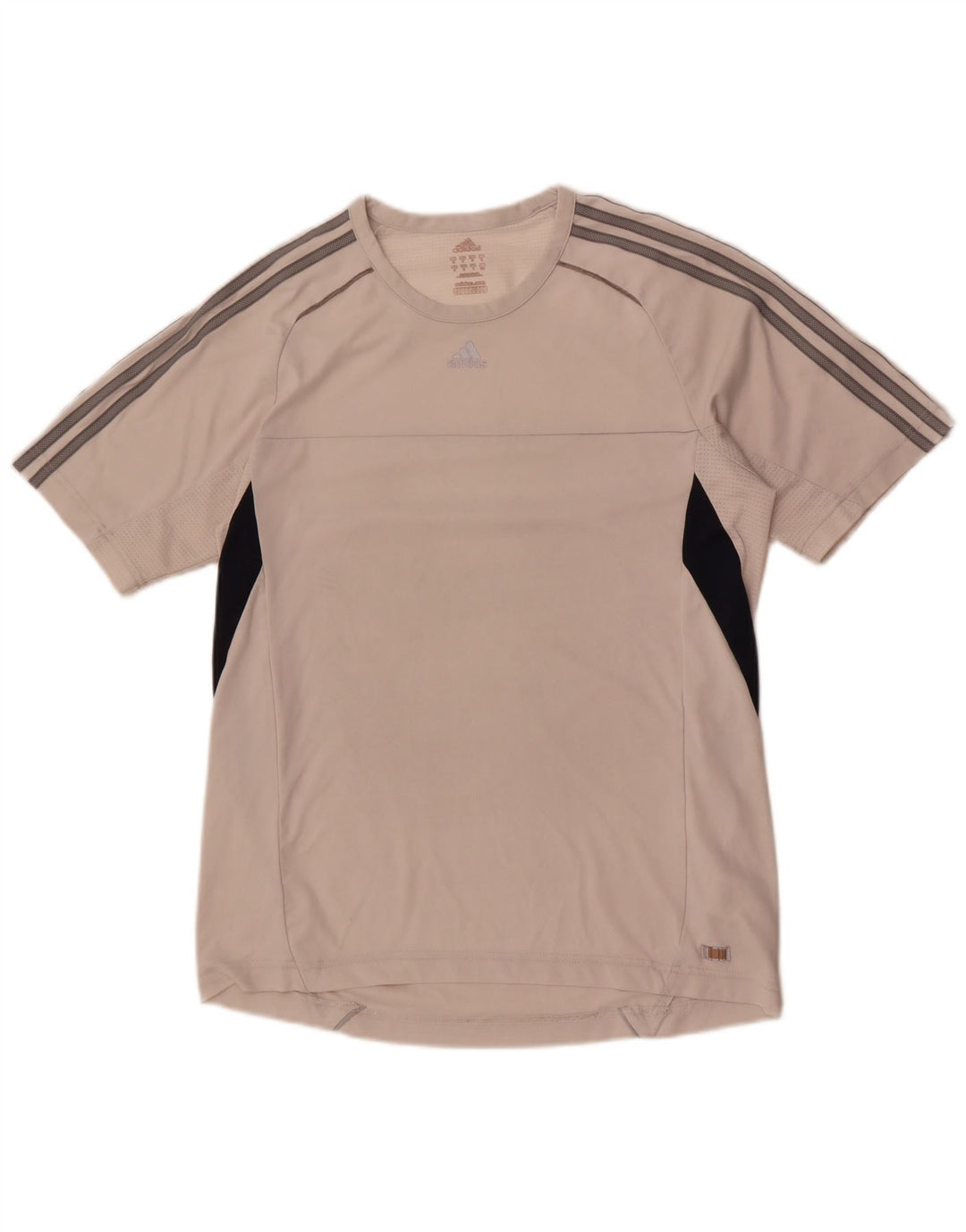 Ανδρικό T-Shirt Adidas Climacool Top Medium White Colourblock Polyester