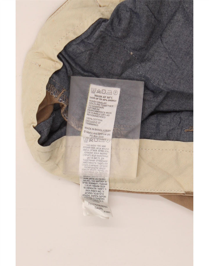 Ανδρικό σορτς Chino Marks & Spencer W40 XL Μπεζ βαμβακερό