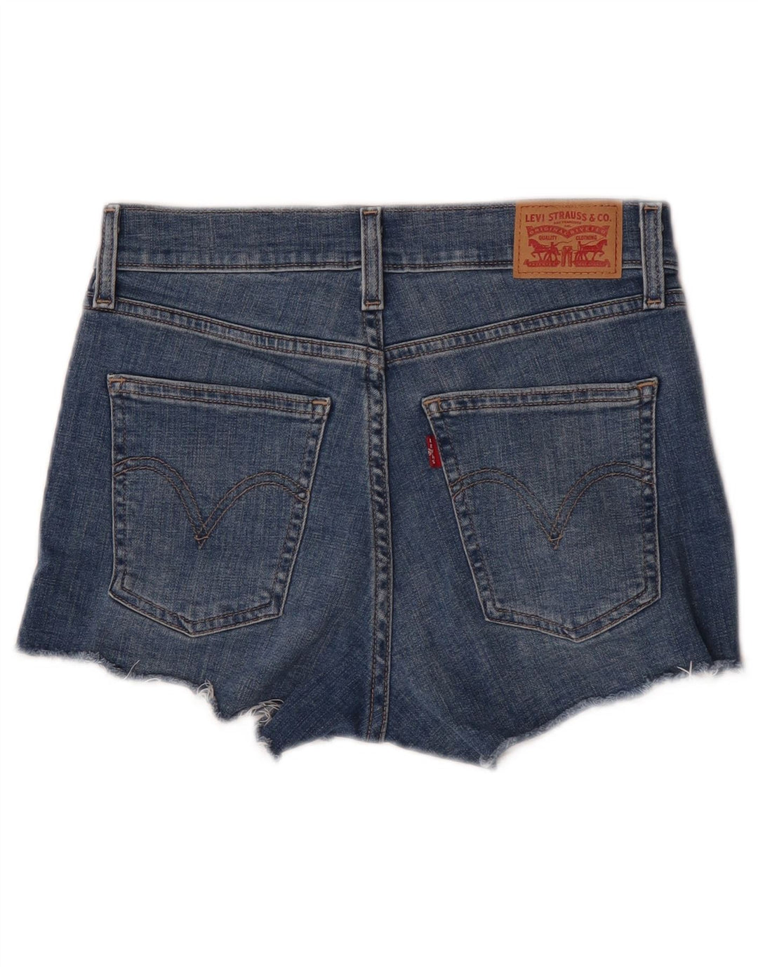 Γυναικείο τζιν σορτς Levi's Distressed W26 Small Blue