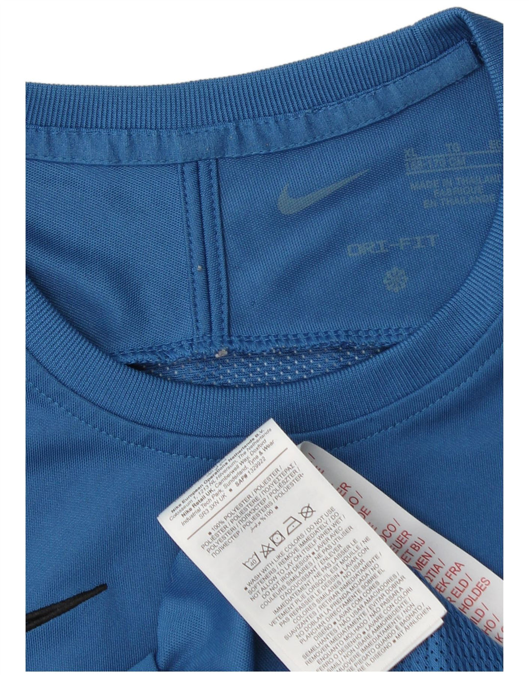 Μπλουζάκι NIKE Boys Dri Fit Top 13-14 ετών XL Μπλε πολυεστερικό σπορ