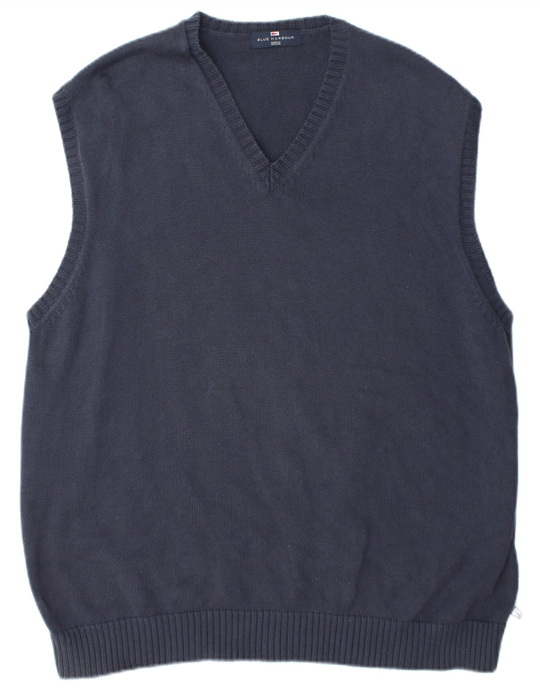 Marks & Spencer Ανδρικό γιλέκο Tank Top XL Navy Blue Cotton