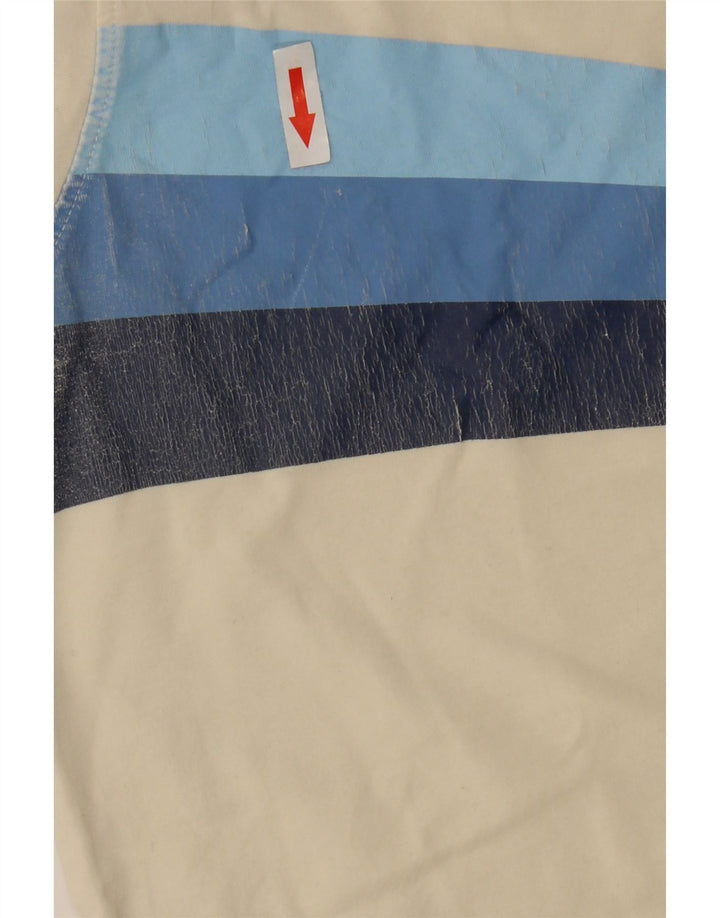 Ανδρικό γραφικό T-Shirt Fila Top μεγάλο λευκό βαμβακερό