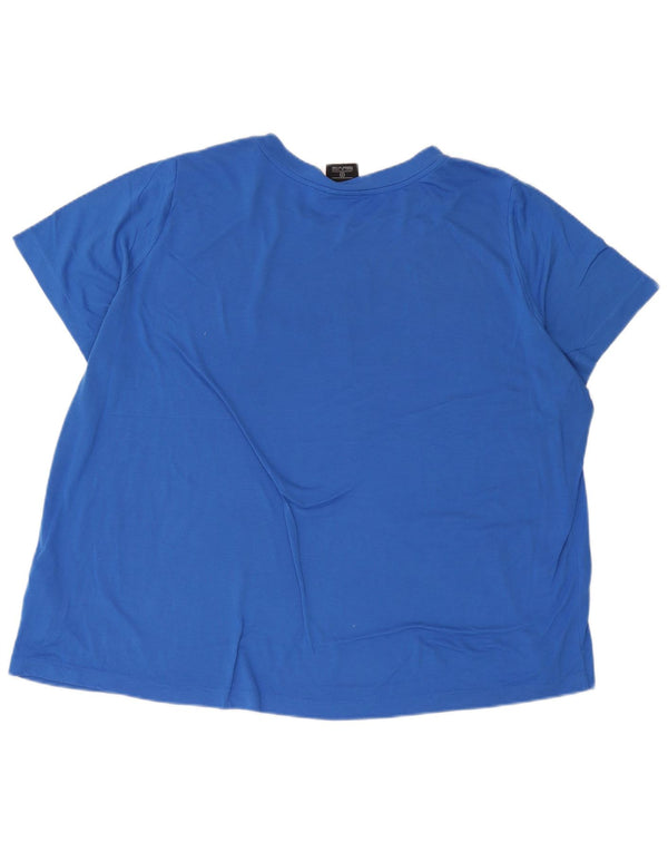 Γυναικείο T-Shirt Nike Top UK 22 3XL Blue Polyester