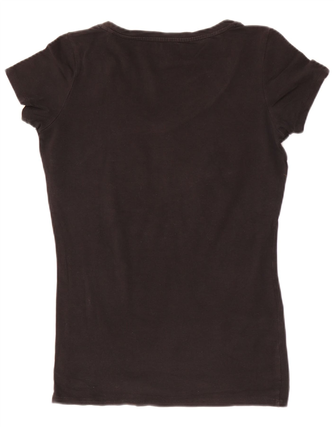 Γυναικείο γραφικό μπλουζάκι Guess Top UK 12 Medium Black