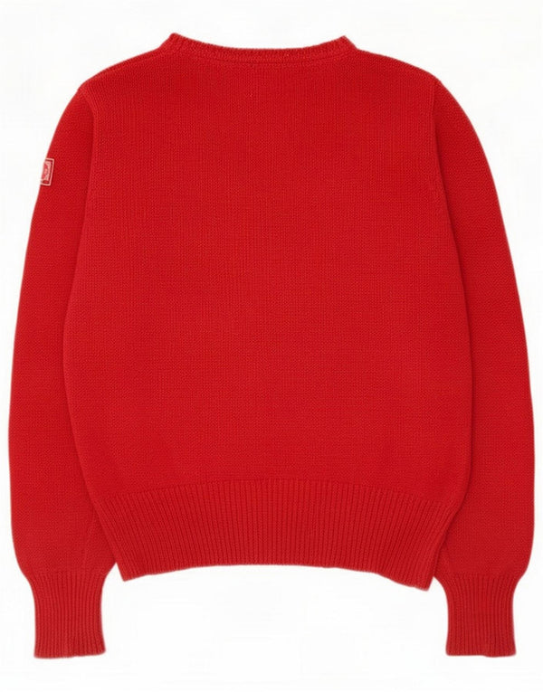 Murphy & Nye Womens Regular Fit Boat Neck Jumper πουλόβερ UK 14 Medium Red
