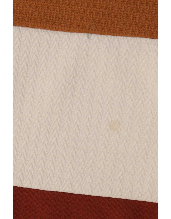 Zara Ανδρικό φούτερ Jumper XL Πολύχρωμο Colourblock Πολυεστέρας