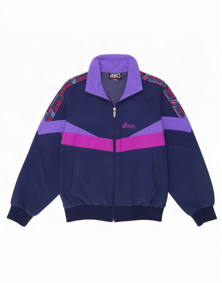 Ανδρική αθλητική φόρμα γραφικών Asics Top Jacket IT 50 Medium Blue Colourblock