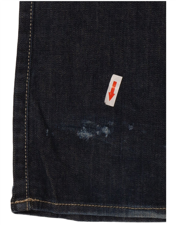 Calvin Klein Γυναικεία Bootcut Jeans W32 L34 Navy Blue Cotton