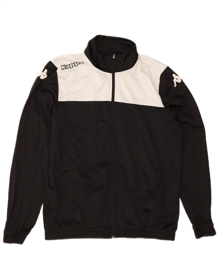 Ανδρική φόρμα γραφικής φόρμας Kappa Top Jacket Large Black Colourblock Polyester
