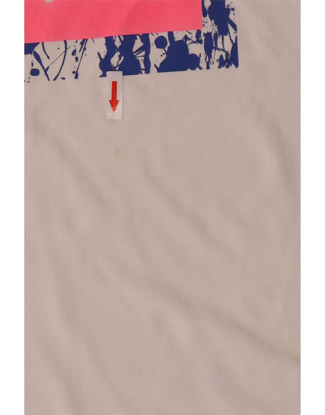 Ανδρικό γραφικό μπλουζάκι Nike 2XL λευκό βαμβακερό
