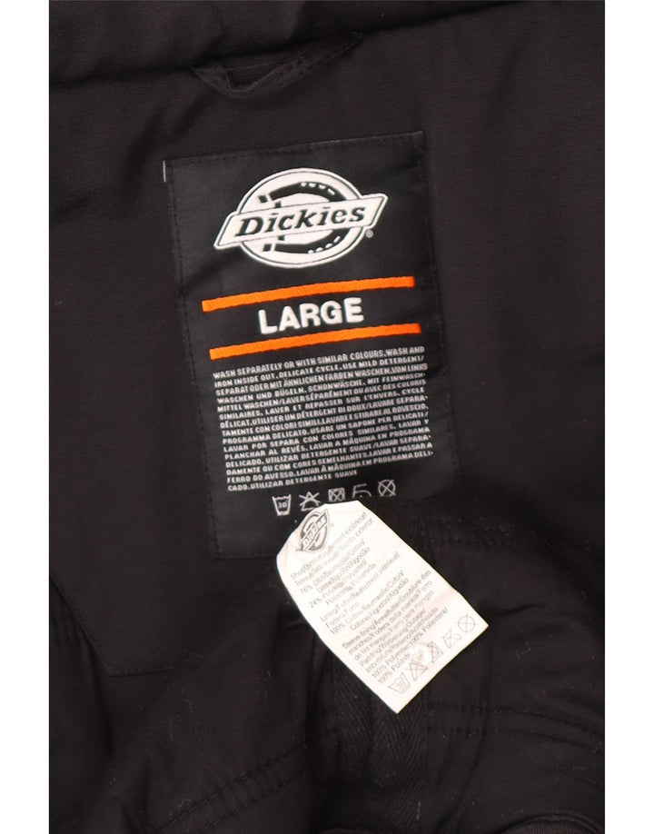 Ανδρικό μπουφάν Dickies Windbreaker UK 40 Large Black Cotton