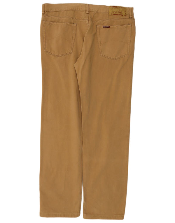 Ανδρικό ίσιο casual παντελόνι Carrera IT 52 XL W36 L30 Μπεζ βαμβακερό