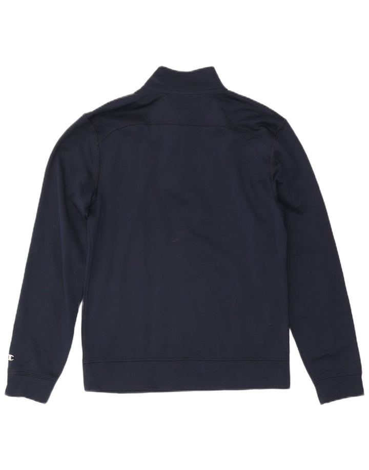 Champion γραφικό ανδρικό φούτερ Jumper Small Navy Blue Polyester Sports